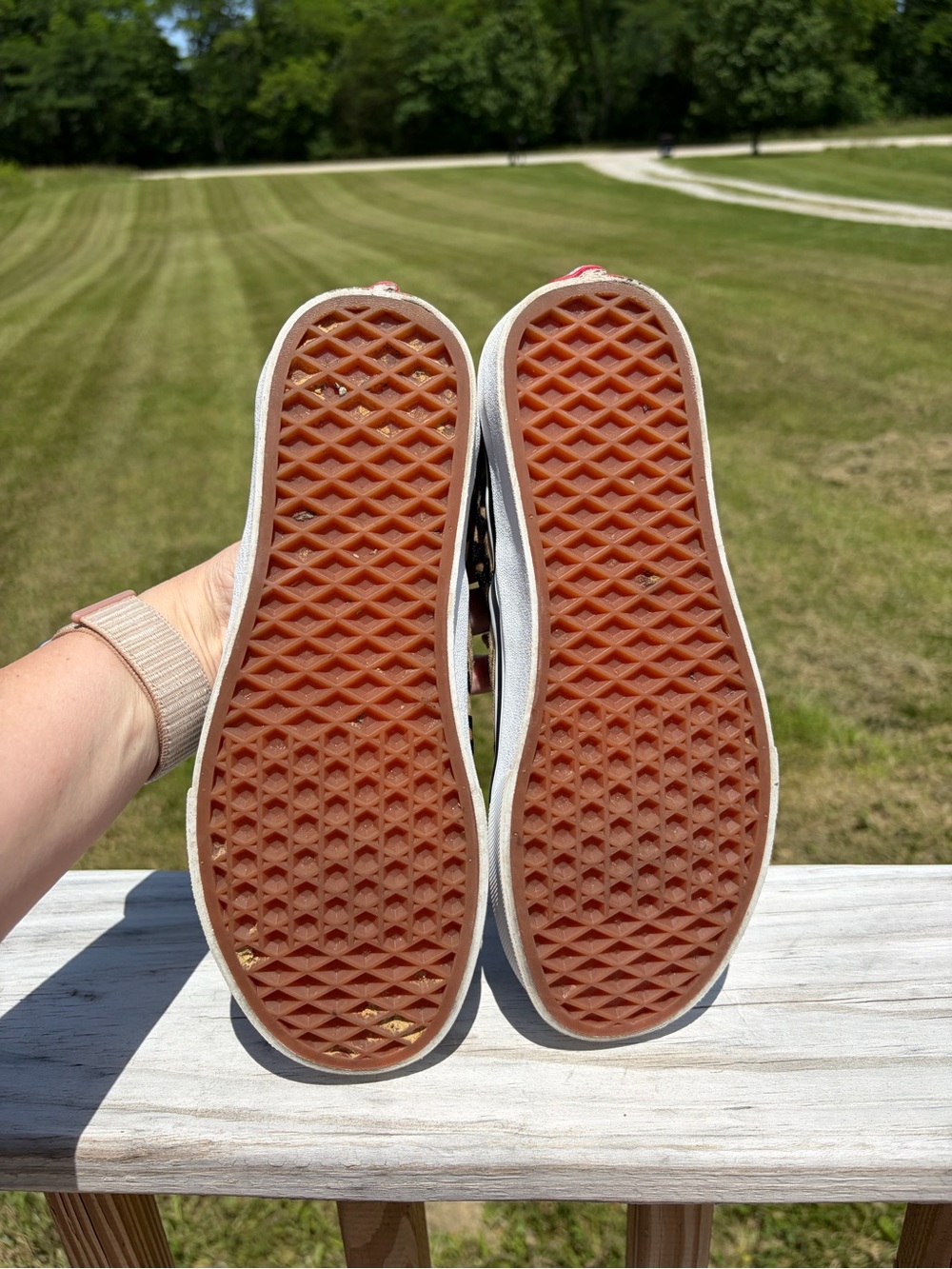 Vans Slip-On Leopard Print Slip On Shoes/Sneaker WM’s US S7.5 & Men’s US 6 Used - Picture 8 of 13
